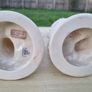 Belleek Pair of porcelain figurines Boy and Girl Basket Carriers / Water Carriers Image 9