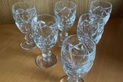 Vintage Waterford Crystal Kerry pattern sherry glasses