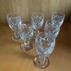 Vintage Waterford Crystal Kerry pattern sherry glasses