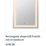 Led Mirror 80x60 Demist Large Qty 2 Image 9
