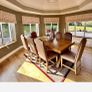 Large Solid Oak 8-Seater Dining Table Image 5
