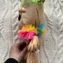 Marvel Studios Cute Baby I Am Groot Feather Boa Plush Used Please look at the pictures Image 5