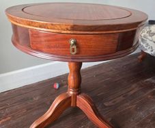 Mahogany side table