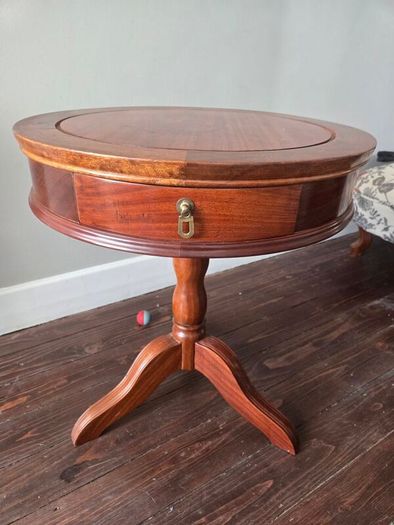 Mahogany side table