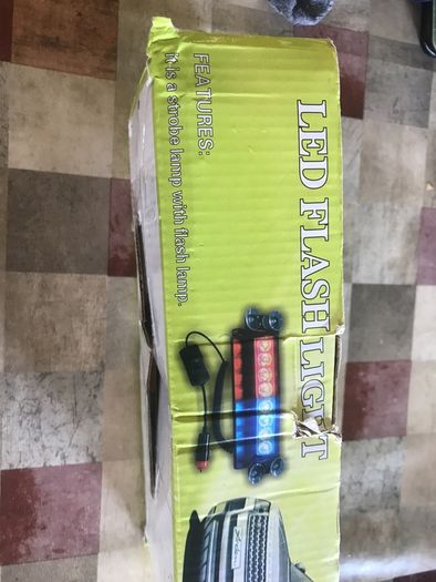 Blue led flash light