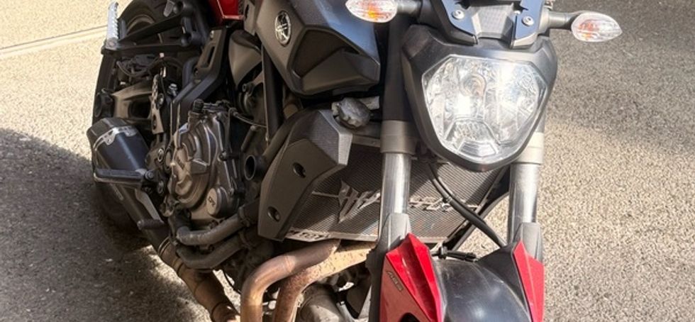 MT07 2016 Red Yamaha