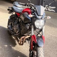 MT07 2016 Red Yamaha