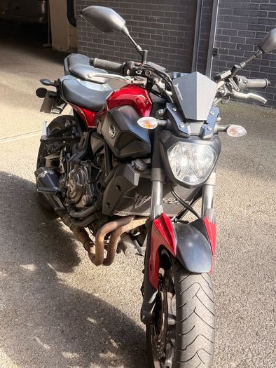 MT07 2016 Red Yamaha