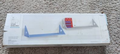 Set of two star shelves, brand NEW from Next