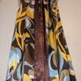 An amazing floral maxi silk dress from El Corte Ingles Image 7
