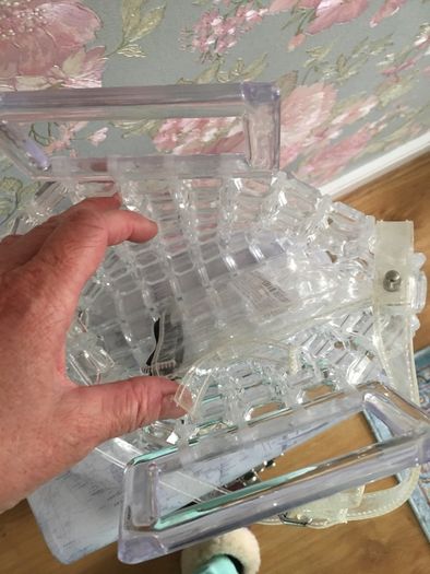 Zara transparent bag. Never used