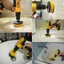 Drill Brushes Brush Attachment - 5 Pack Electric Drill Brush Kit - Great for Pool Tile, Bathroom Toilet, Ceramic Marble Car Image 5