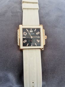 Faconnable Diamond Bezel Chronograph Moonlight Ladies Watch Swiss Made