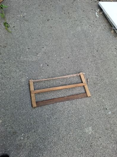 Old vintage tool saw