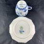 Vintage Royal Copenhagen Blue Fluted Full Lace Demitasse Cup and Saucer Image 9