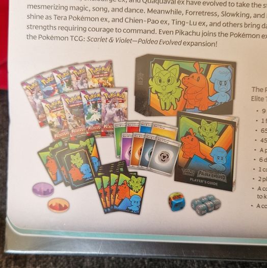 Pokemon Scarlet and Violet Paldea Evolved ETB (free shipping)