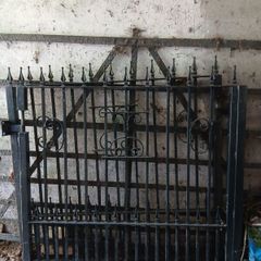 Heavy cast iron decorative gates