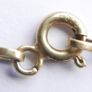 Vintage Sterling Silver 925 Gold Plated Arabic Necklace, Arabic Name Necklace length 16" - 3,9g Image 10