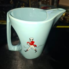 Vintage 1960's Johnnie Walker Duck Egg Blue Wade Water Jug. Postage Available or Collection