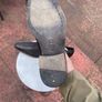 Mens brown leather shoes size 41 UK7.5 Image 3