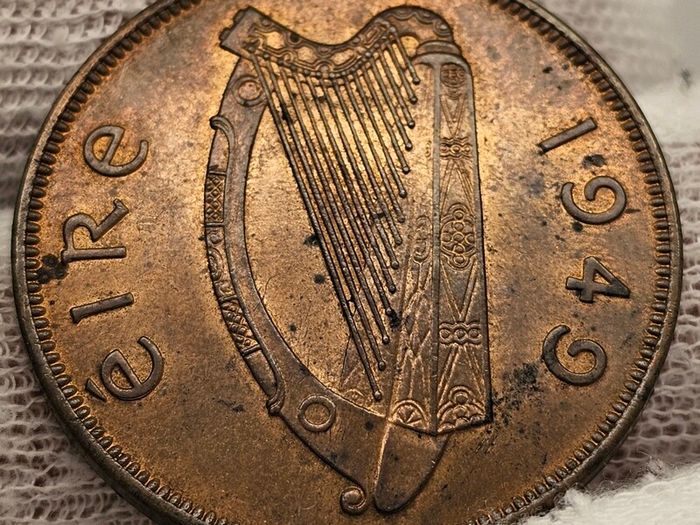 Ireland 1949 1d Penny Choice Uncirculated Some Lustre