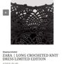 Zara Crochet Dress Image 7