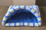 Large Guinea pig Tunnel wired - blue stripped