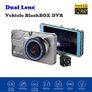 Dual Lens 4" Dash Camera Car DVR Camera Vehicle Video Recorder Dash Cam 4.0" LCD Full HD 1080P Image 3