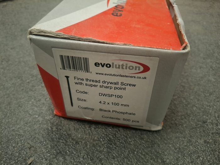 Uncollated Drywall Screws 4.2 x 100mm 500pcs Pack