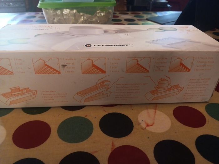 vintage le creuset vegetable slicer
