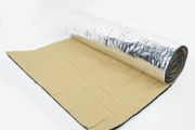 5mm 40x100cm Car Soundproofing Deadening Mat Heat Sound Insulation Cotton Firewall Auto Hood Door Deadener Foam