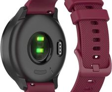 Silicone Quick Release Strap, 20mm - Compatible With Garmin Venu 2/Sq 2 Plus/Sq/Venusq; Vivomove 3/HR/Luxe