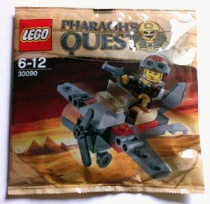 LEGO 30090 Pharaoh's Quest Desert Glider with Minifigure Plane Pilot NEW & SEALED