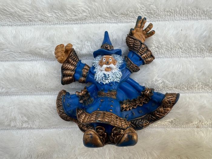 Merlin The Magician approx. 10cm figure wizard Used damaged Please see photos