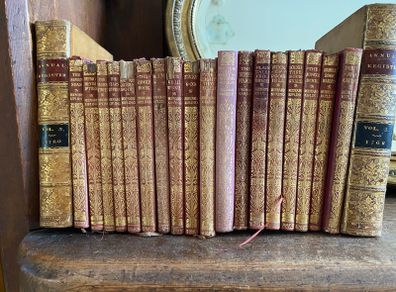 Antique 1920 The works of Rudyard Kipling, 17 volumes, Jungle Book 1920 etc