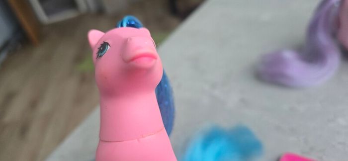 Happy Hugs Sweet Kisses Sister Ponies HTF MLP G1 My Little Pony