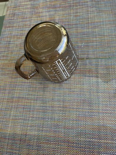 arcopal France 1970s smoked glass jug