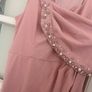 Elegant Dusky Pink Embellished Maxi Dress Image 2