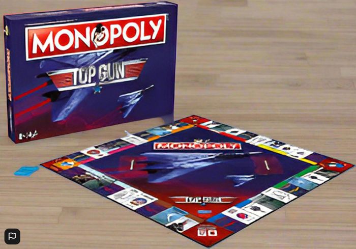 Monopoly Top Gun Family Board Game