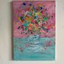 Original Irish Abstract Painting Irish Art Floral Art Original Floral Painting Image 8