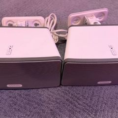 Sonos Play 3's in perfect condition with wall/ceiling mounts