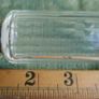 Antique Edwardian 1800s Set 5  Apothecary Bottles Ground-Glass Stoppers, Glass Vanity Pin Bottles Jars Image 6