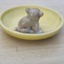 Antique porcelain trinket tray Wade Whimtray Image 4