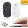 Wireless Slim Optical Mouse White For PC LAPTOP Image 4