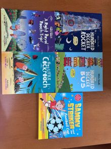 Children Book Bundle x5 - Hundred Decker Bus & Rocket, Little Cockroach, Sammy Striker