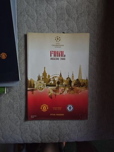 manchester united programmes