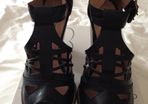 Topshop cutout tbar sandals