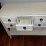Cream wooden sideboard cabinet Image 5