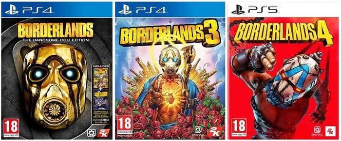 PS4 & PS5 Borderlands Playstation Collection (Brand New & Factory Sealed)