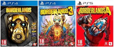 PS4 & PS5 Borderlands Playstation Collection (Brand New & Factory Sealed)